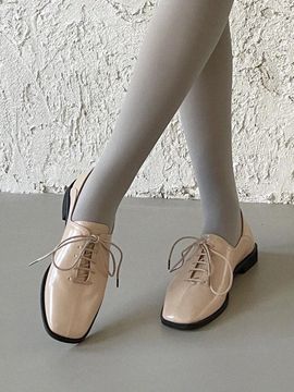 AVISPA Verona Square Toe Two-way Lace-up Loafer