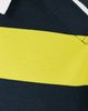 A.W.A.K.E. MODE A. W.A. K.E. MODE Knitted Rugby Top Yellow/Navy Striped - 6