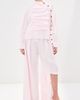 A.W.A.K.E. MODE A. W.A. K.E. MODE Slit Knee Pants Pale Pink - 2