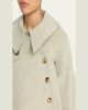 A.W.A.K.E. MODE Asymmetric Gabardine Trench Jacket - 5