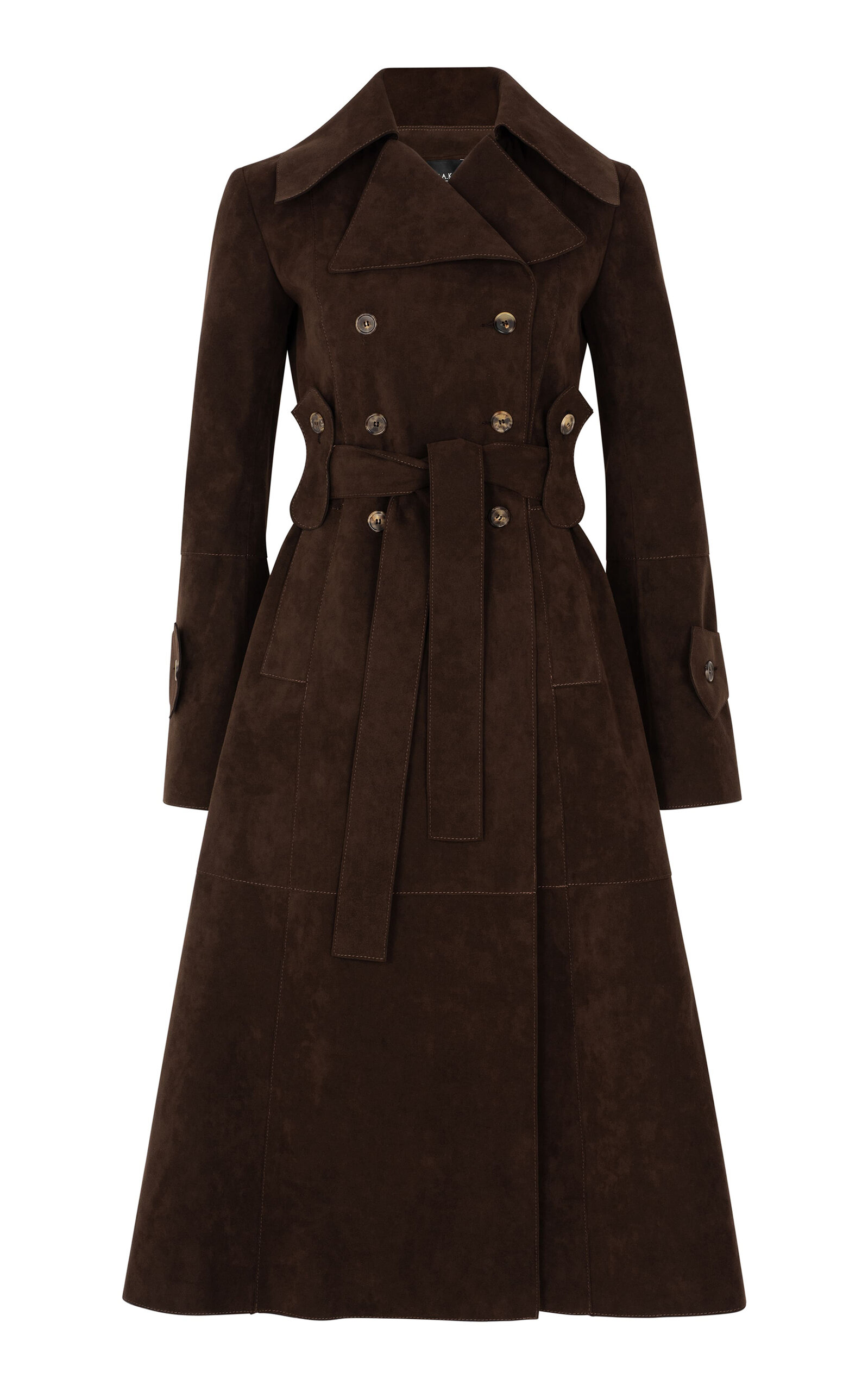 A.W.A.K.E. MODE A.W.A.K.E. MODE Belted Twill Trench Coat