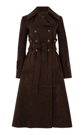 A.W.A.K.E. MODE A.W.A.K.E. MODE Belted Twill Trench Coat