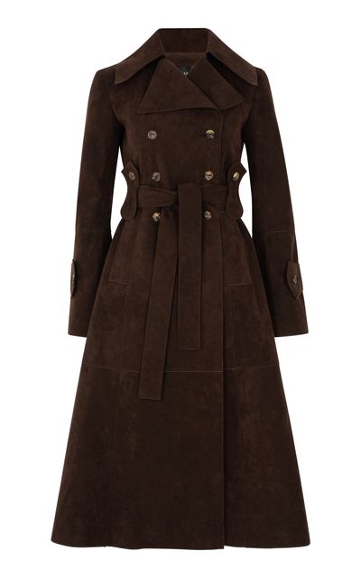 A.W.A.K.E. MODE A.W.A.K.E. MODE Belted Twill Trench Coat
