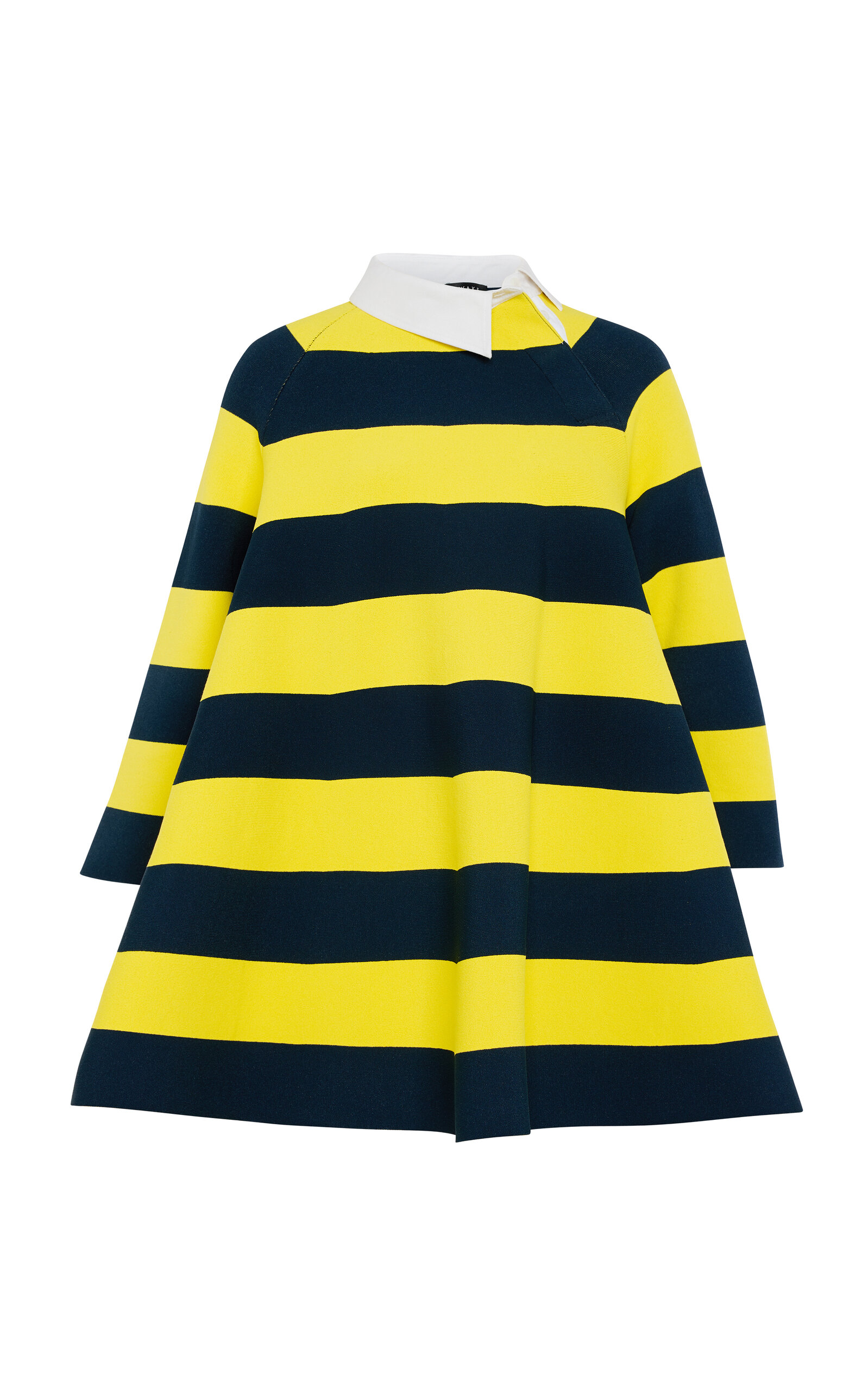 A.W.A.K.E. MODE A.W.A.K.E. MODE Knitted Stripe Flared Mini Dress Multi XS