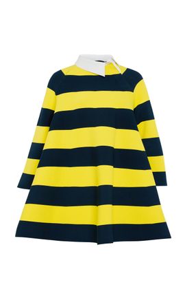 A.W.A.K.E. MODE A.W.A.K.E. MODE Knitted Stripe Flared Mini Dress Multi XS