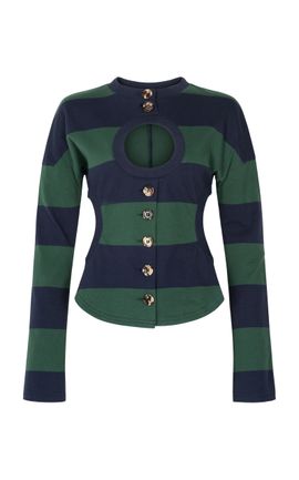 A.W.A.K.E. MODE A.W.A.K.E. MODE LongSleeved Cotton Top