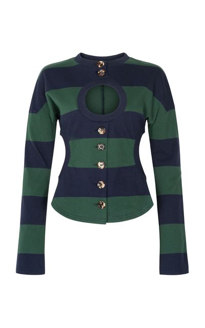 A.W.A.K.E. MODE A.W.A.K.E. MODE LongSleeved Cotton Top