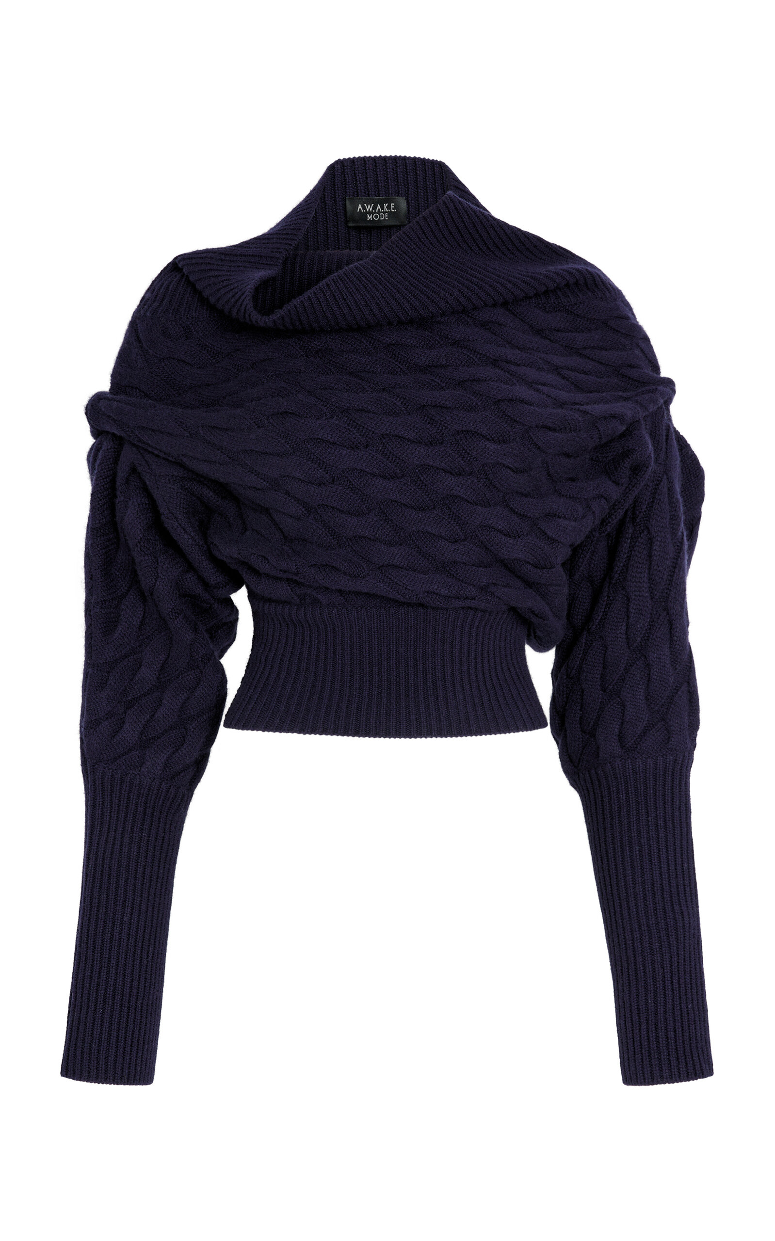 A.W.A.K.E. MODE A.W.A.K.E. MODE Merino WoolCashmere CableKnit Sweater