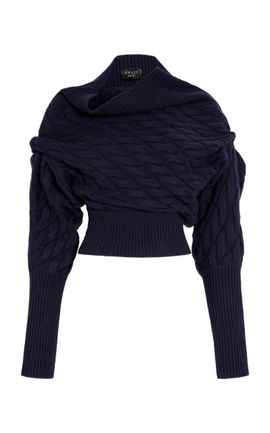 A.W.A.K.E. MODE A.W.A.K.E. MODE Merino WoolCashmere CableKnit Sweater