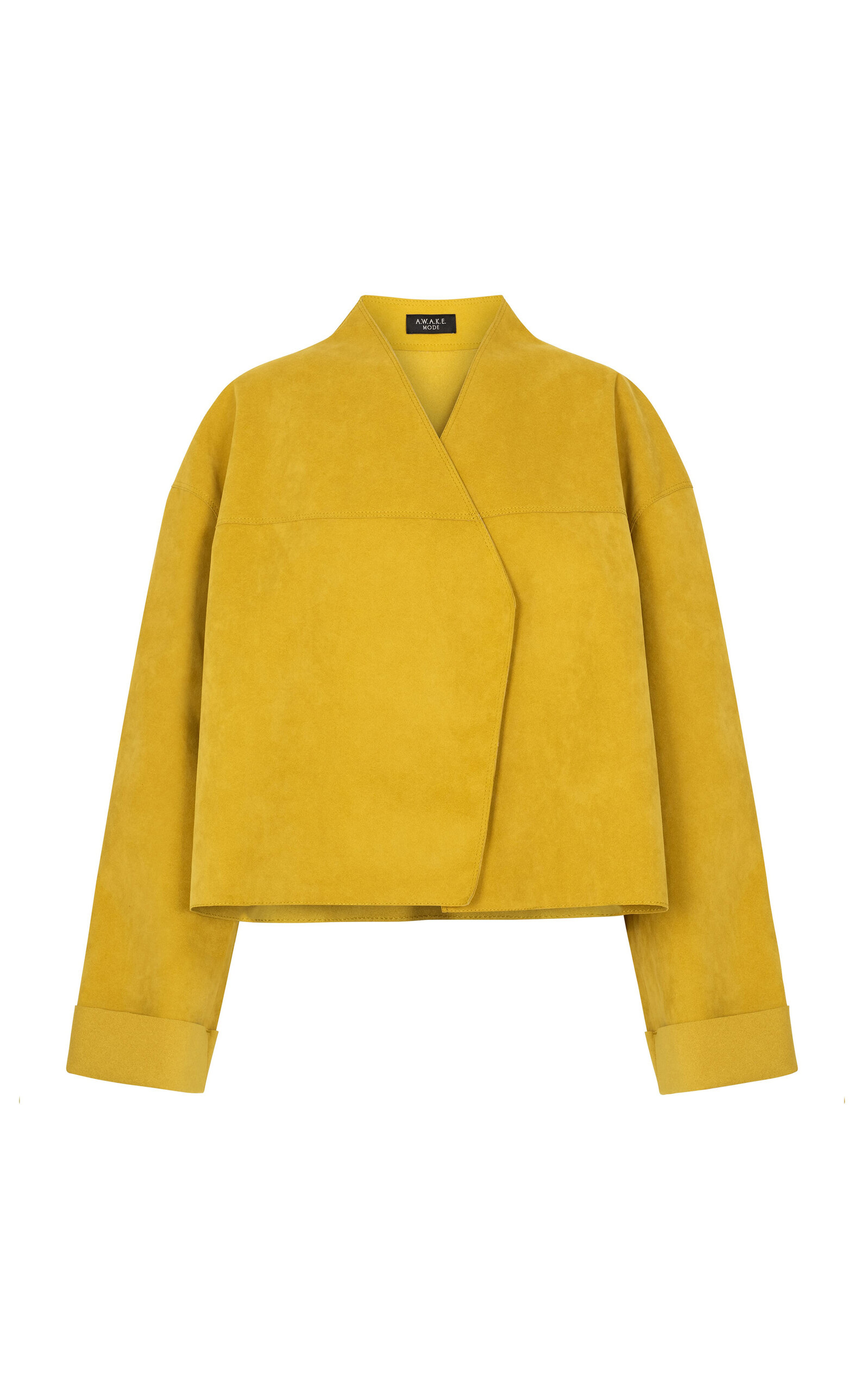 A.W.A.K.E. MODE A.W.A.K.E. MODE Power Shoulder Crepe Jacket