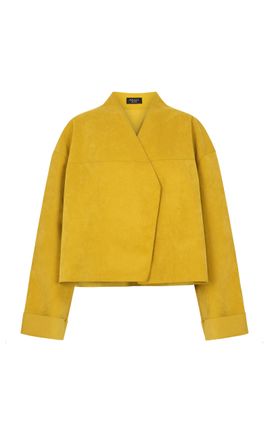 A.W.A.K.E. MODE A.W.A.K.E. MODE Power Shoulder Crepe Jacket