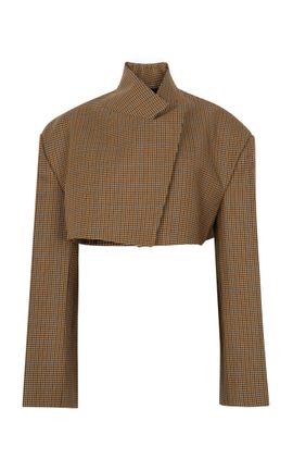 A.W.A.K.E. MODE A.W.A.K.E. MODE Power Shoulder Wool Jacket