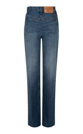 A.W.A.K.E. MODE A.W.A.K.E. MODE Rigid HighRIse StraightLeg Jeans
