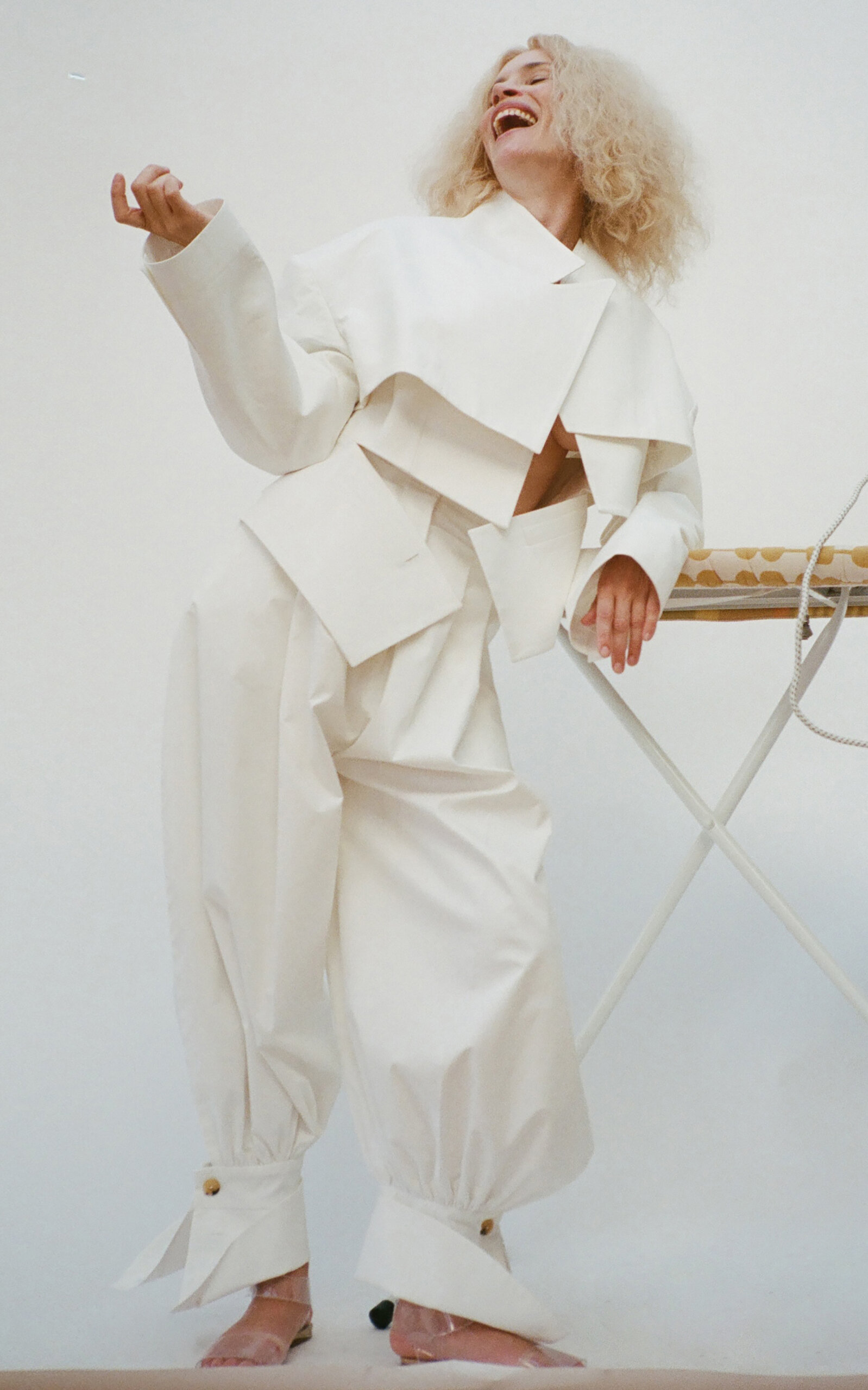 A.W.A.K.E. MODE A.W.A.K.E. MODE Tailored Oversized StretchCotton Jacket