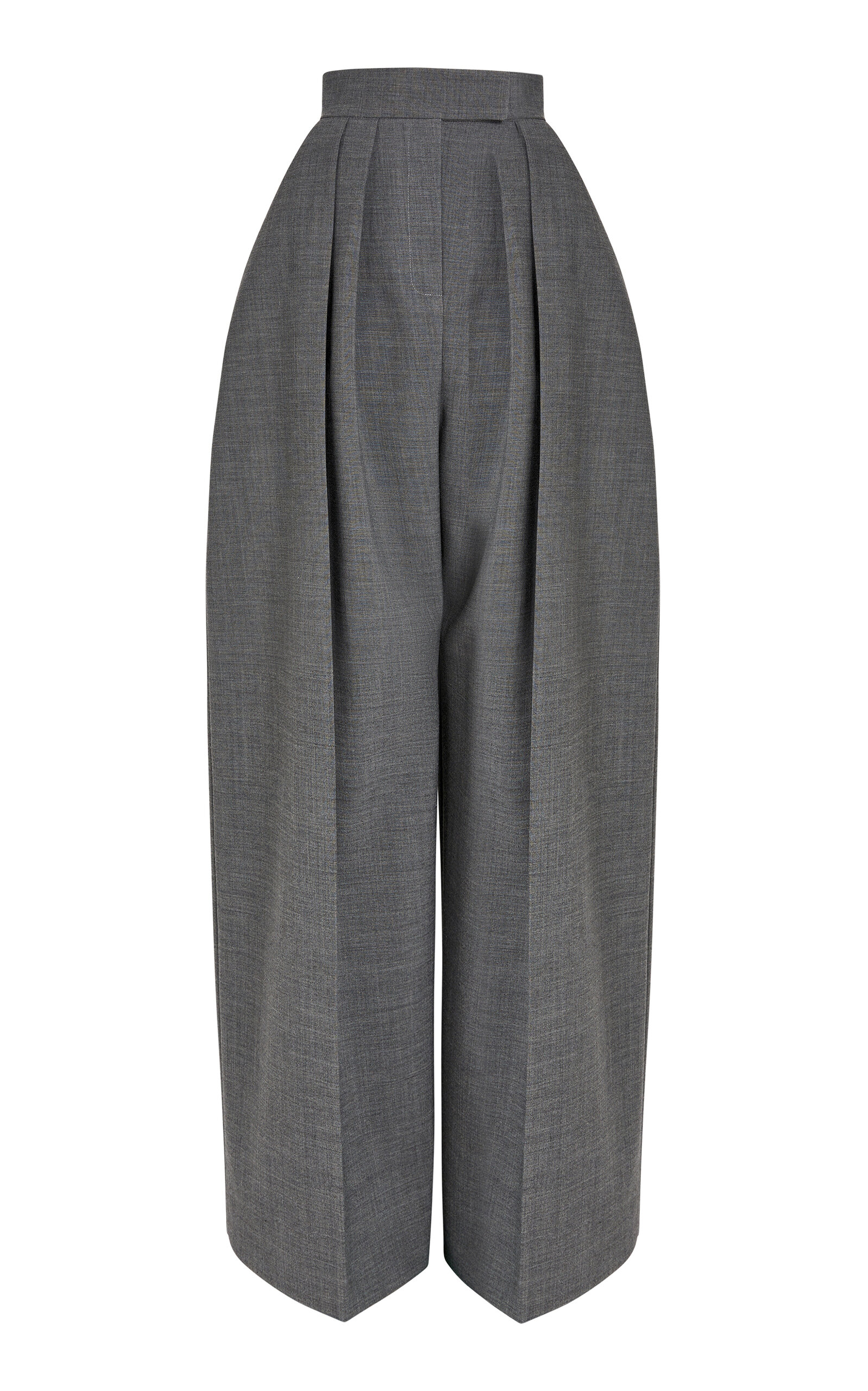 A.W.A.K.E. MODE A.W.A.K.E. MODE WoolBlend Rounded Tailored Trousers