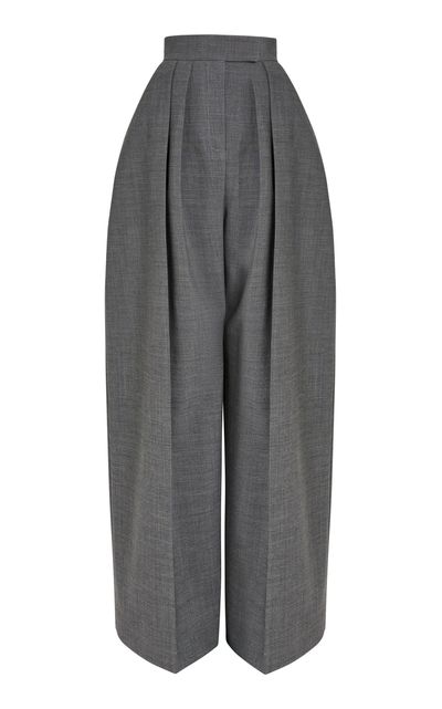 A.W.A.K.E. MODE A.W.A.K.E. MODE WoolBlend Rounded Tailored Trousers
