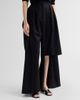 A.W.A.K.E. MODE Women's Draped Wool Slit Knee Pants - 4