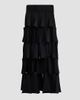 A.W.A.K.E. MODE Women's Knitted Multi Trapeze Skirt - 1