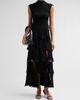 A.W.A.K.E. MODE Women's Knitted Multi Trapeze Skirt - 2
