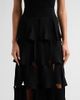 A.W.A.K.E. MODE Women's Knitted Multi Trapeze Skirt - 5