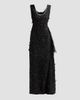 A.W.A.K.E. MODE Women's Side-Drape Textured Maxi Dress - 1