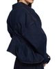 A.W.A.K.E. Mode Women's Twisted Denim Shirt - 7