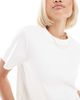 AWARE AWARE heavyweight boxy t-shirt in white - 3