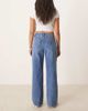 AWARE AWARE Rena mid rise wide leg jeans in medium blue wash - 3