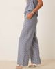 AWARE AWARE seersucker relaxed pants in blue plaid - part of a set - 3