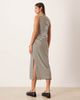 AWARE AWARE sleeveless maxi dress in black and white stripe - 2