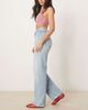 AWARE AWARE straight relaxed fit jeans in light blue wash - 3
