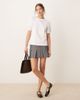 AWARE AWARE t-shirt with puff sleeves in white - 3