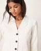 AWARE AWARE tailored blazer in white - part of a set - 3