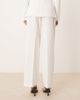 AWARE AWARE tailored wide leg pants in white - part of a set - 3