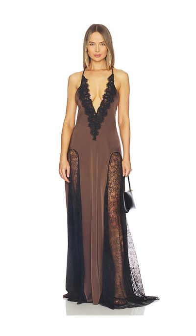 AWAVE Studio AWAVE Studio Lace Maxi Dress