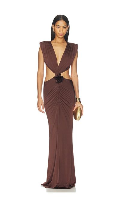 AWAVE Studio AWAVE Studio The Faye Umber Maxi Dress