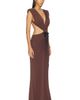 AWAVE Studio AWAVE Studio The Faye Umber Maxi Dress - 2