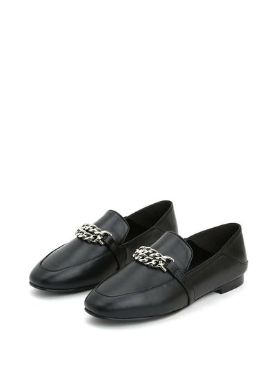 AWESOME DEW Chain Link Loafers - Black