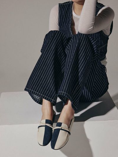 AWESOME DEW Color Block Loafer