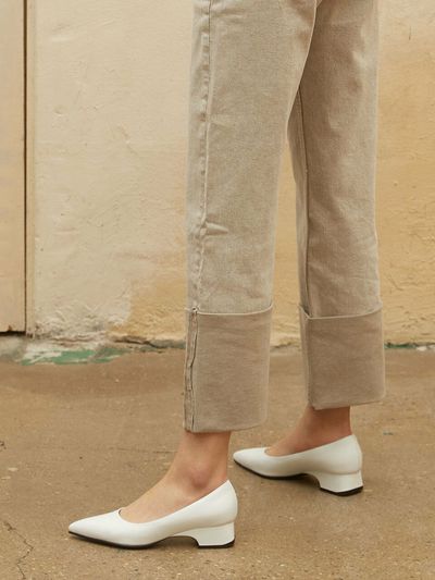 AWESOME DEW Pointed Toe Pumps 4 Colors