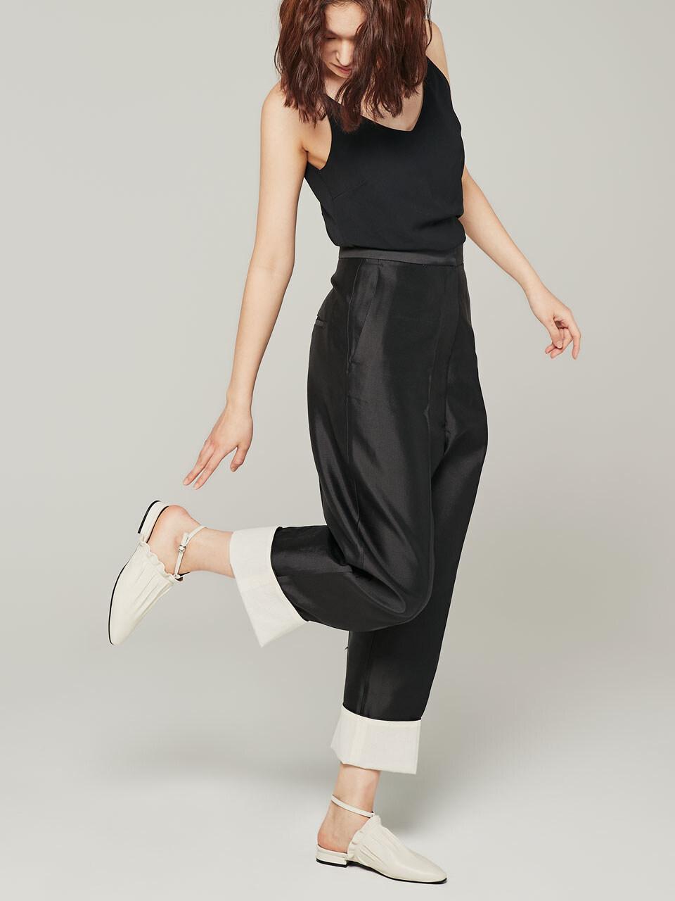 AWESOME DEW Shirring Flat Shoes