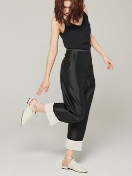 AWESOME DEW Shirring Flat Shoes