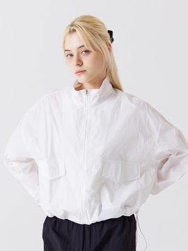Awesomestudio Oversized fit Windbreaker Blouson White