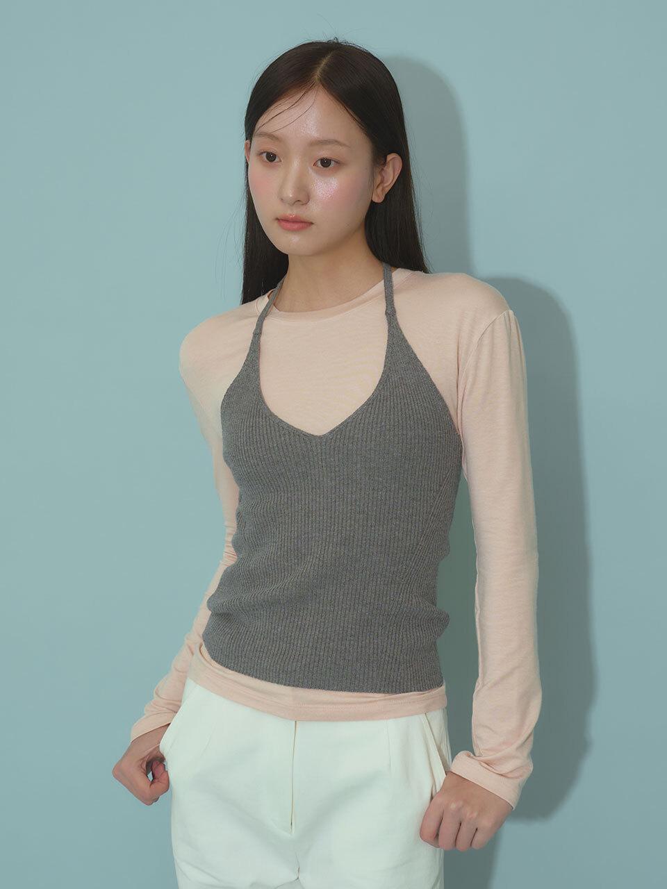 AWIT Tencel Layered Breathable T-shirt [Pink]