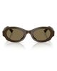 AX Armani Exchange AX Armani Exchange 49mm Irregular Oval Sunglasses - 1