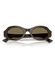 AX Armani Exchange AX Armani Exchange 49mm Irregular Oval Sunglasses - 3