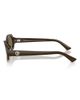 AX Armani Exchange AX Armani Exchange 49mm Irregular Oval Sunglasses - 4