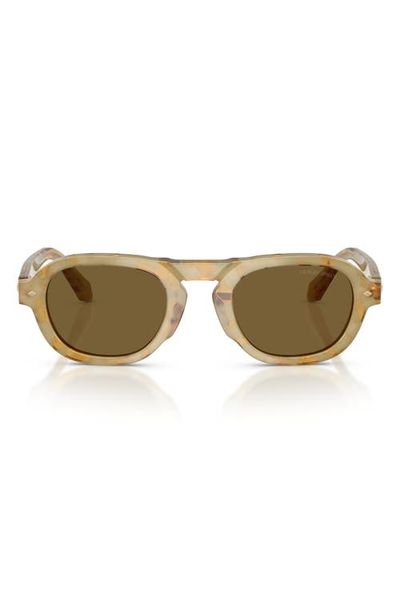 AX Armani Exchange AX Armani Exchange 49mm Keyhole Pillow Sunglasses