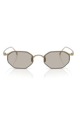 AX Armani Exchange AX Armani Exchange 49mm Rectangular Sunglasses