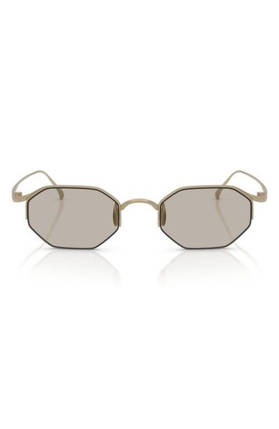 AX Armani Exchange AX Armani Exchange 49mm Rectangular Sunglasses